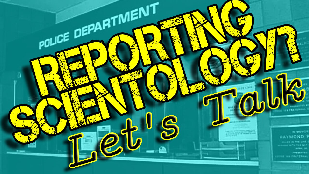 Want to Report Scientology? Let's talk