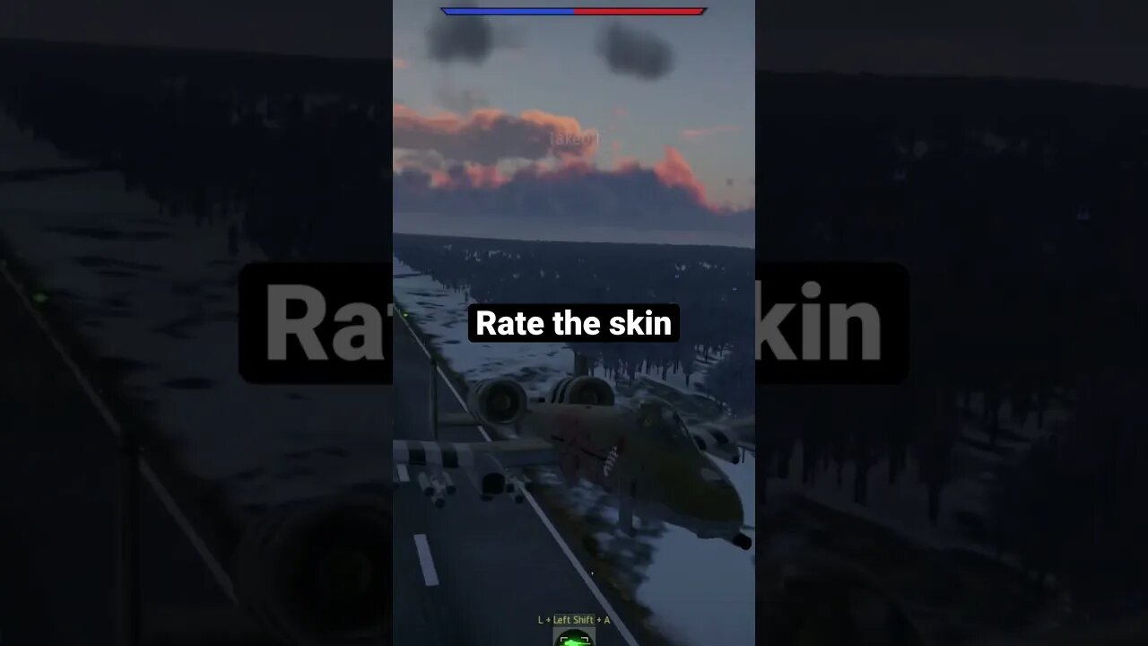 Rate the a-10 skin #warthunder