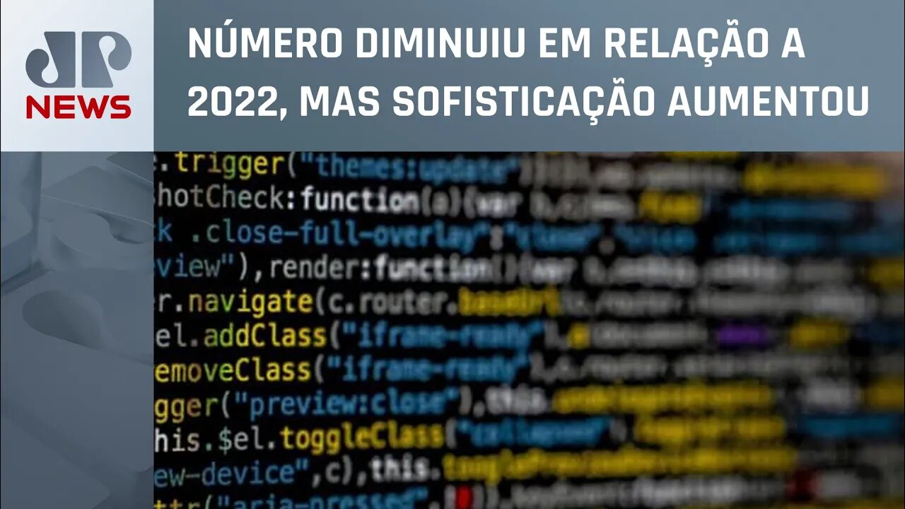 Brasil tem 23 bilhões de tentativas de ataques cibernéticos no 1º semestre