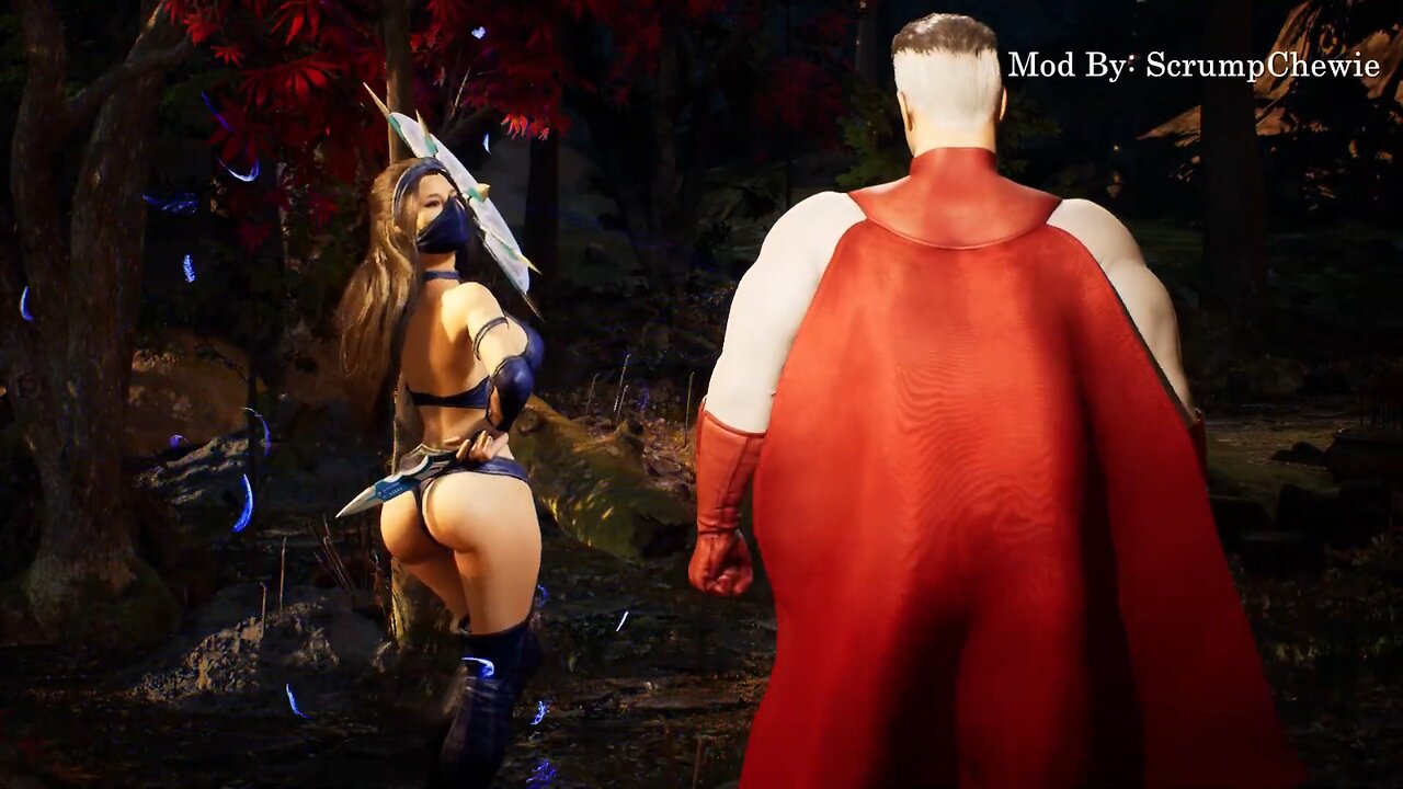 Kitana Uses Her MK9 Outfit But Liu Kang & Omni Man Reaction Mortal Kombat 1 | Mortal kombat 1