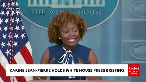 Karine Jean-Pierre avoids Questions About Trump's Trial