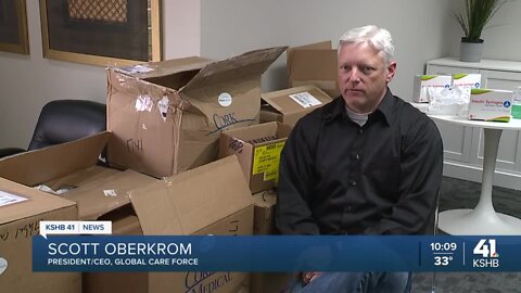 Olathe organization sends medical supplies to Ukraine