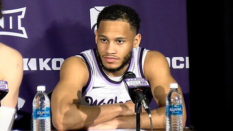 Kansas State Basketball | Johnson, Massoud, Nowell Press Conference | K-State 61, Iowa State 55