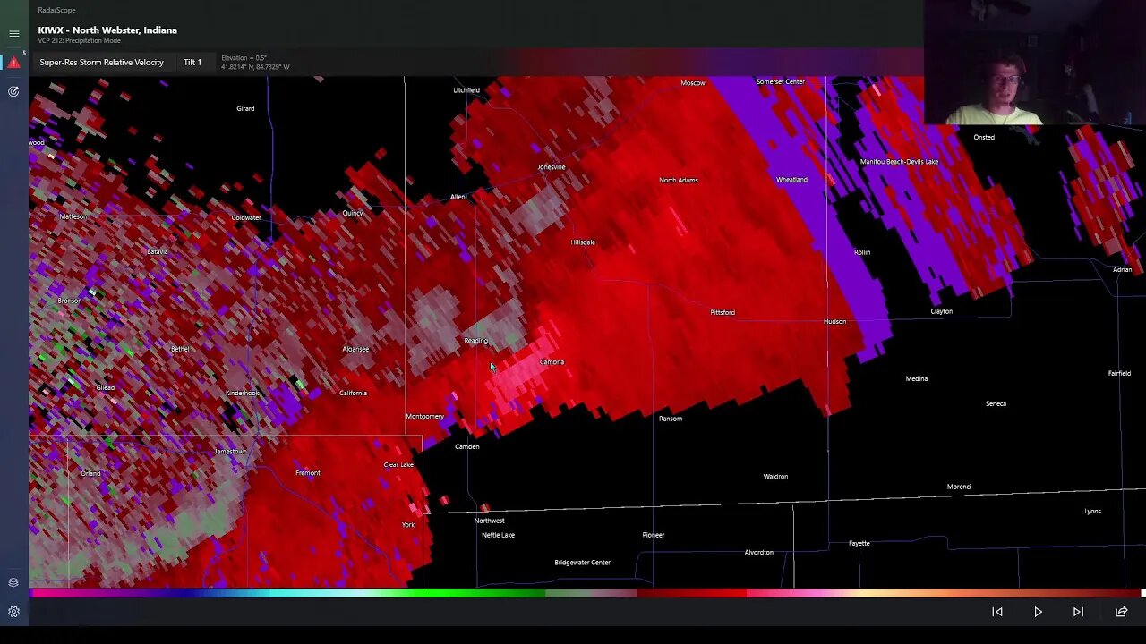 LIVE SEVERE WEATHER UPDATE in Michigan: TORNADO WARNINGS IN EFFECT