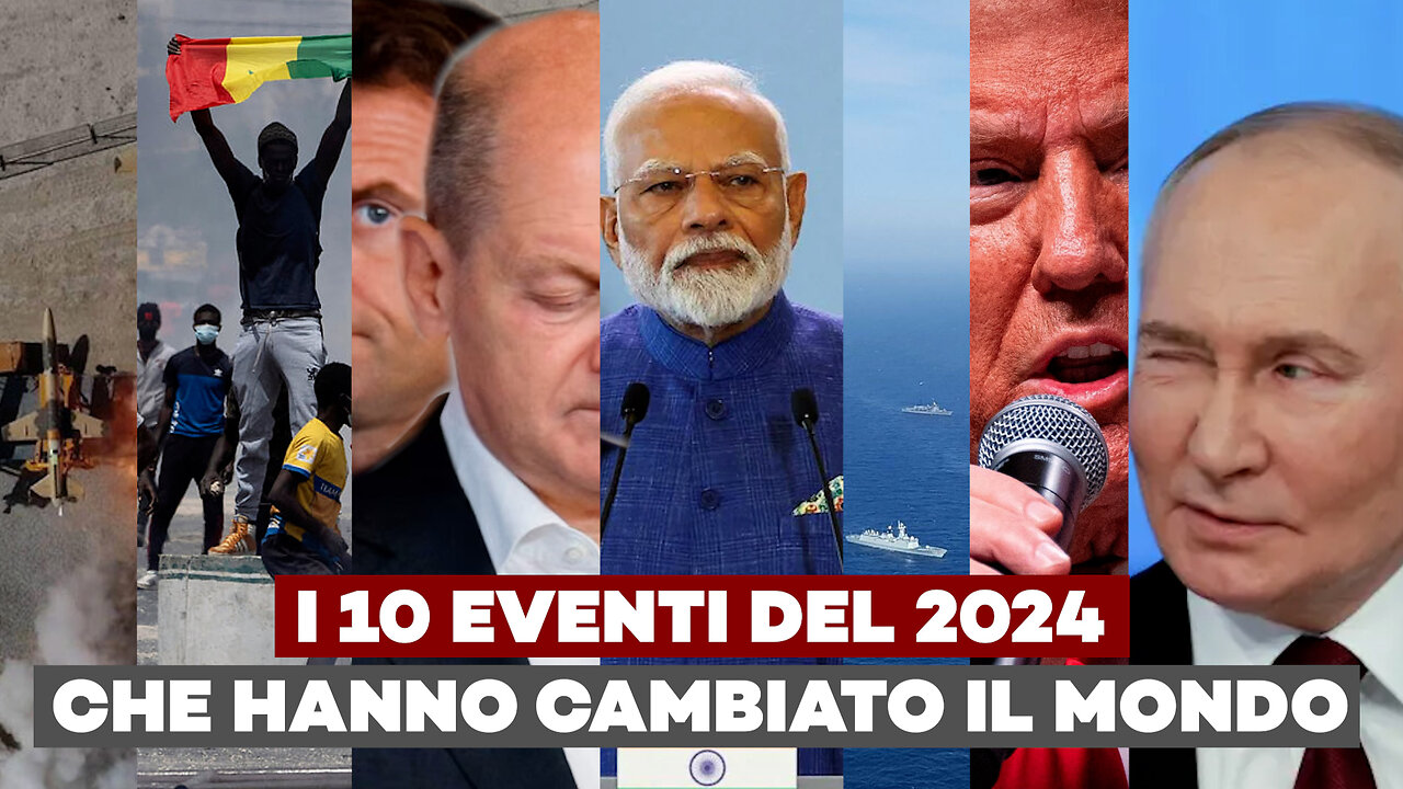 LA GRANDE TRASFORMAZIONE - i 10 eventi che nel 2024 hanno cambiato per sempre il Mondo