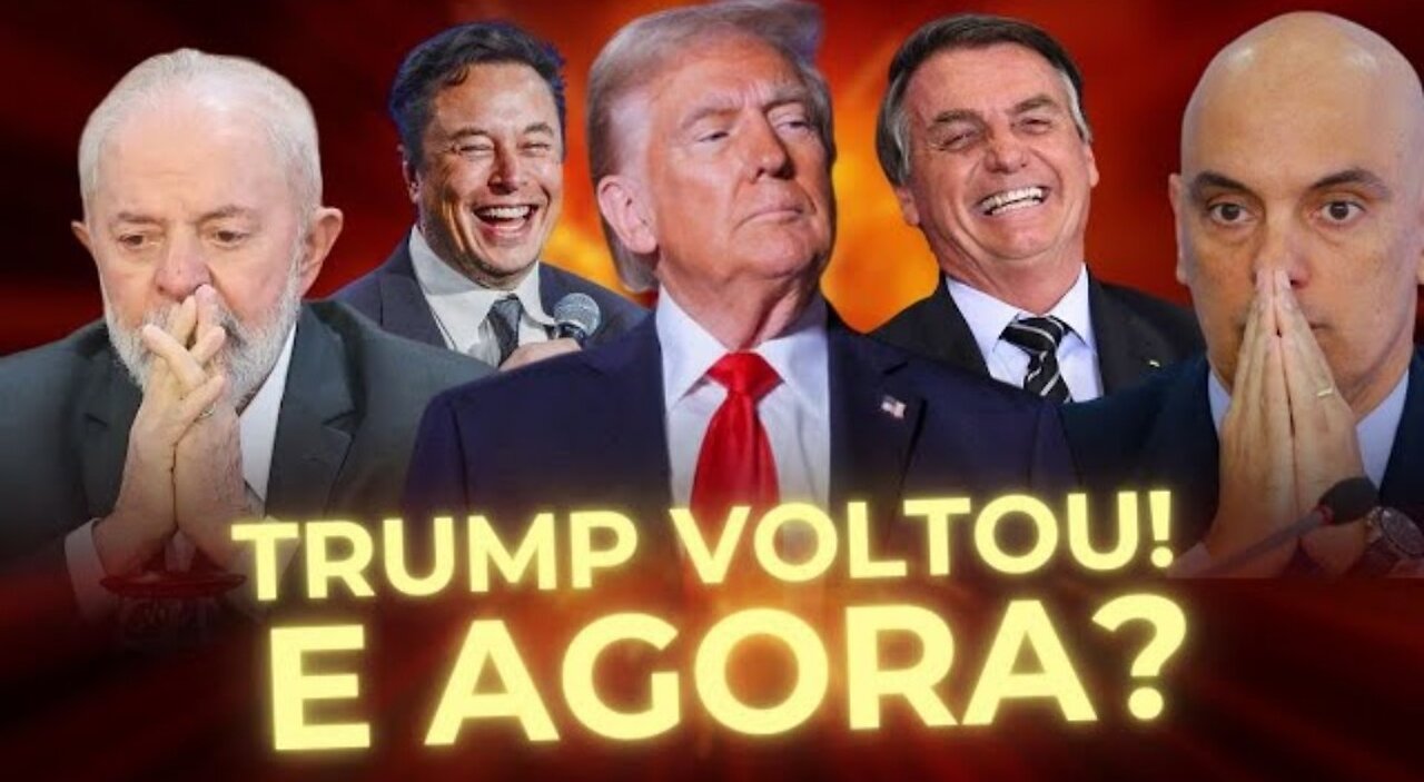 TRUMP VENCE AS ELEIÇÕES E DEIXA A ESQUERDA APAV0RADA - BOLSONARO EM 2026? O QUE VAI ACONTECER?