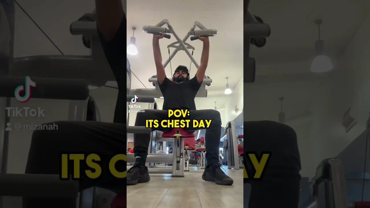 This ALWAYS happens on chest day