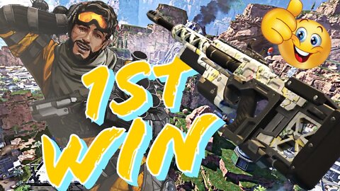 INSANE FIRST EVER WIN in Apex Legends Mobile (No Commentary)