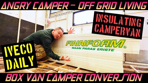 INSULATING A CAMPER VAN - Part 1