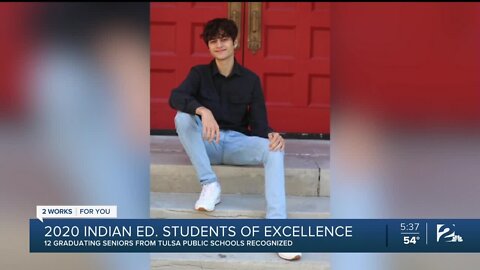 2020 Indian Education Students of Excellence at Tulsa Public Schools