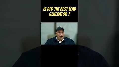 Is dfd the best lead generator? #wealthgoals #realestateinvestment #business #personalwealth