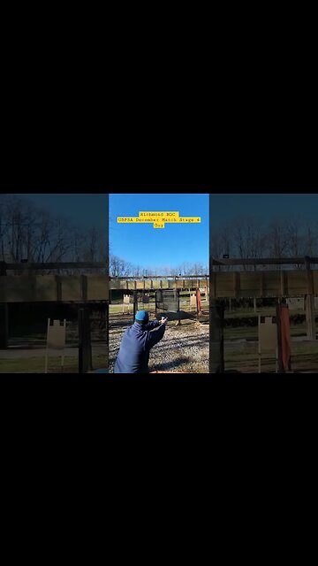 Richmond BGC #uspsa December match Stage 4 Guy #unloadshowclear #idpa