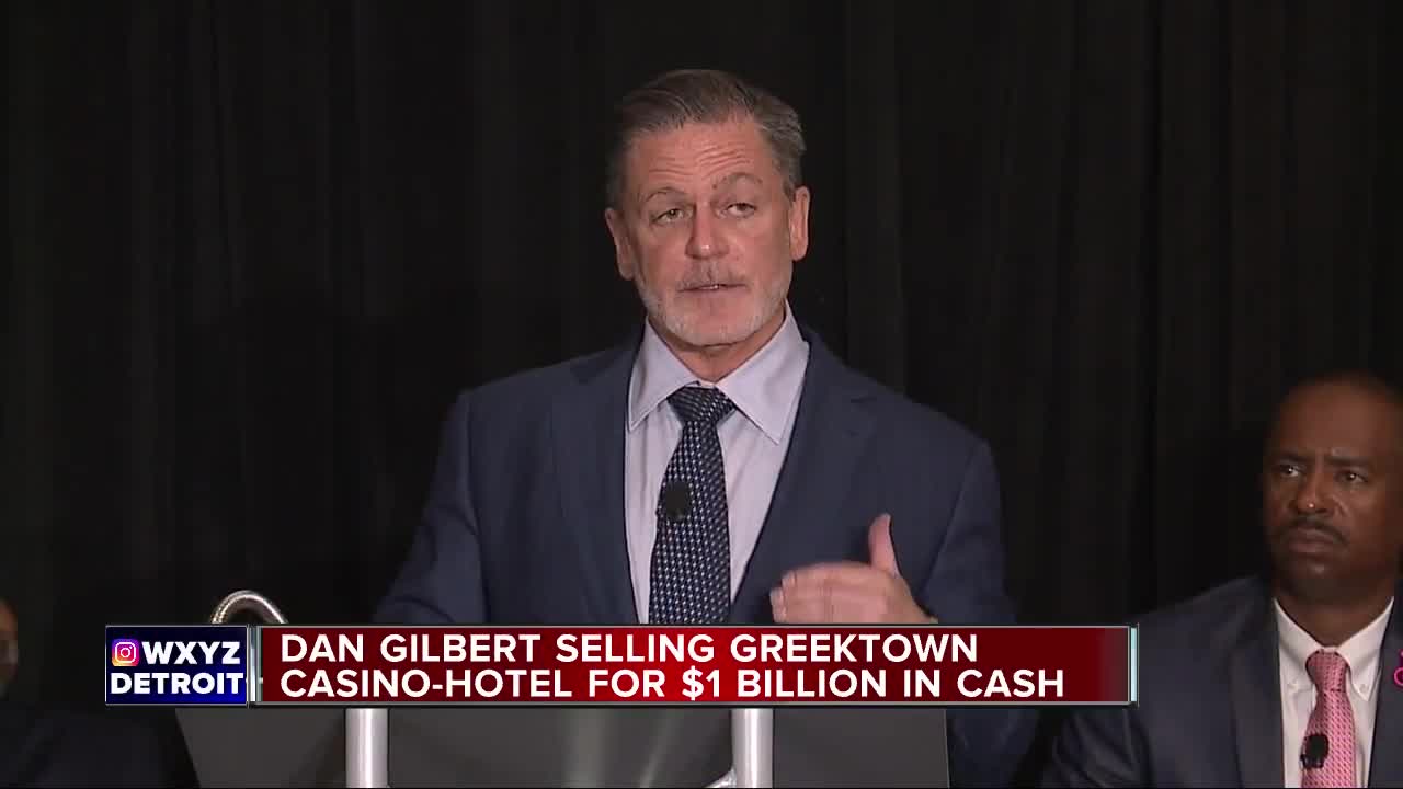 Dan Gilbert selling Detroit's Greektown Casino-Hotel for $1 billion