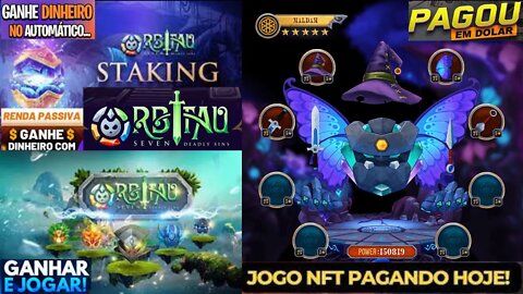 JOGO NFT ORBITAL PAGANDO BAIXO INVESTIMENTO