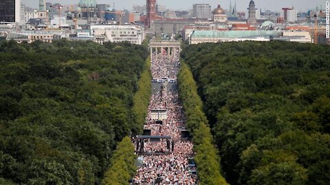 Totalitarian repression in Europe & Australia as citizens push back against fascist regimes