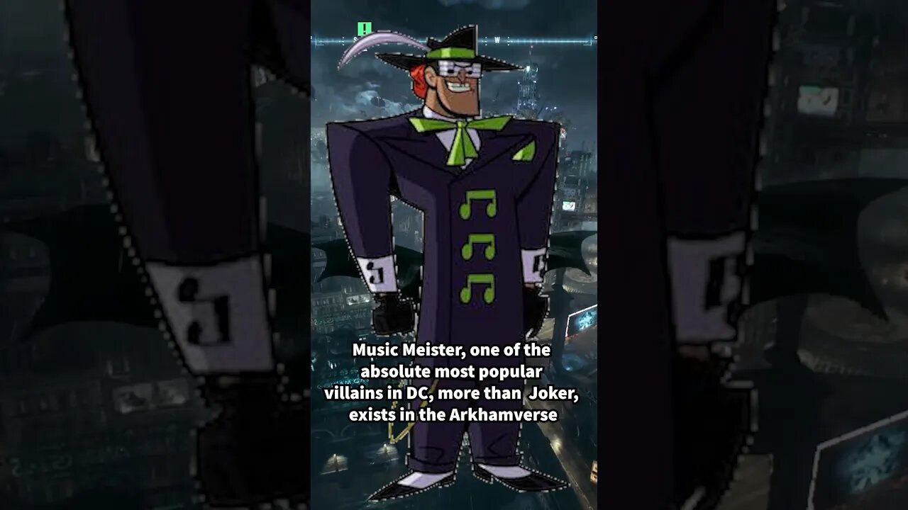 Music Meister in Batman Arkham Knight #shorts