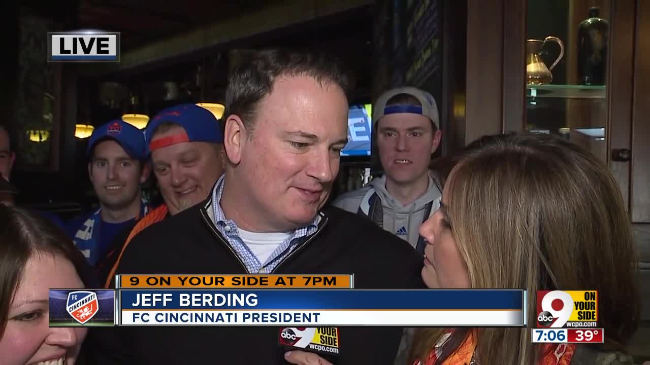 FCC in Seattle: President & GM Jeff Berding joins celebration with fans