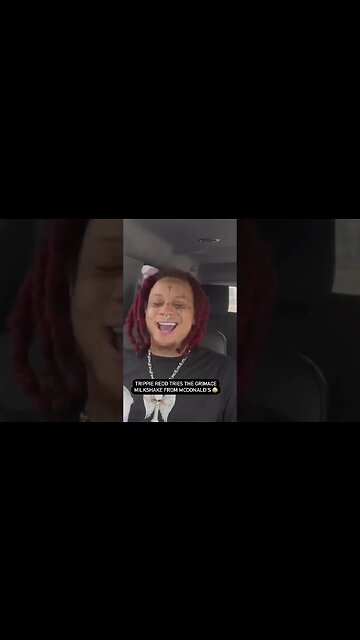TRIPPIE REDD TRIES THE GRIMACE FROM MCDONALDS!!!