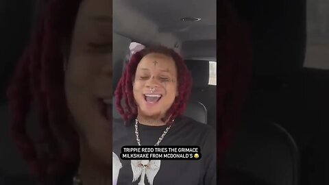 TRIPPIE REDD TRIES THE GRIMACE FROM MCDONALDS!!!