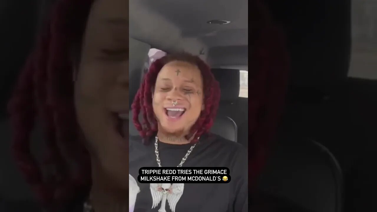 TRIPPIE REDD TRIES THE GRIMACE FROM MCDONALDS!!!