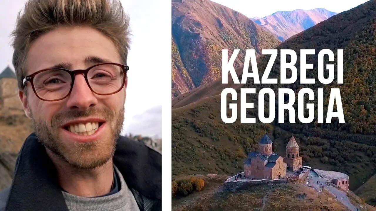 GEORGIA'S MOST ICONIC CHURCH (isolated in the mountains)