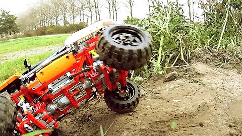Lego TECHNIC Truck outdoor