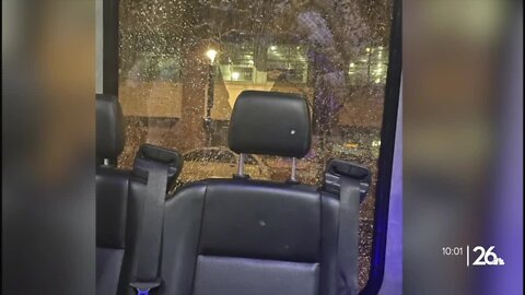 Northeast Wisconsin party bus hit by gunfire on way home from concert