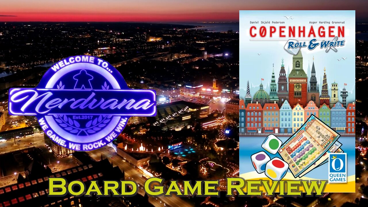 Copenhagen Roll & Write Board Game Review