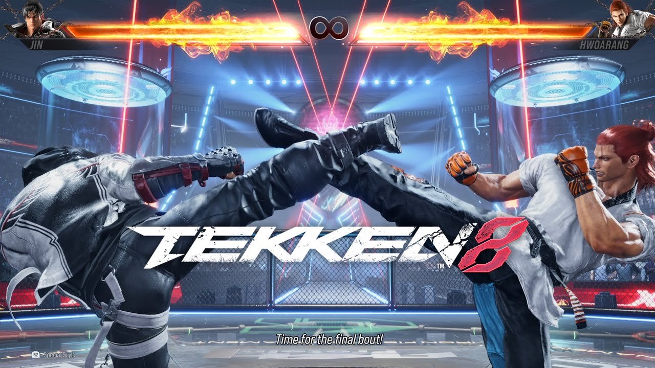 TAKKEN 8 CHAPTER 2/3 JIN VS HWOARANG