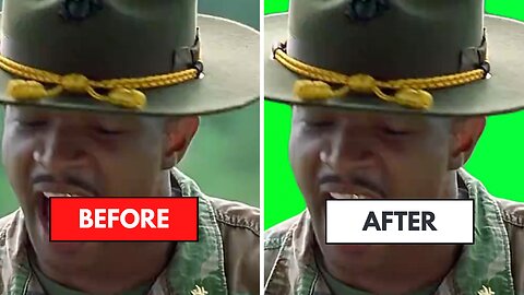 Major Payne (1995) - Meeting the Cadets Green Screen Video Template