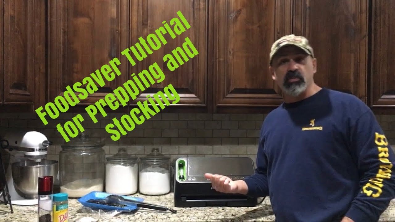 Basic tutorial on the Foodsaver to prepare and stock beef in long-term storage and prepping.