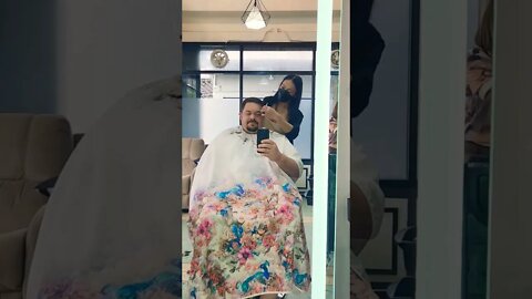 A lady boy in Bangkok cut my hair.
