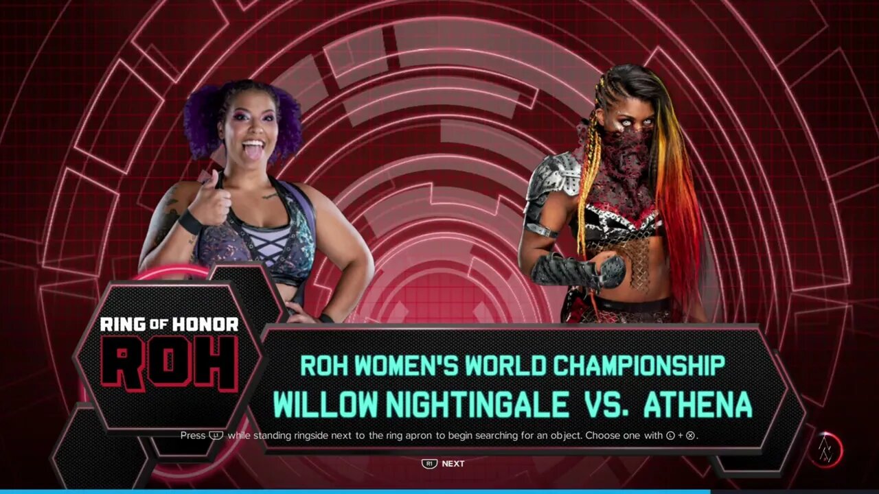 ROH Death Before Dishonor 2023 Athena vs Willow Nightingale for the ROH Women's World Championship