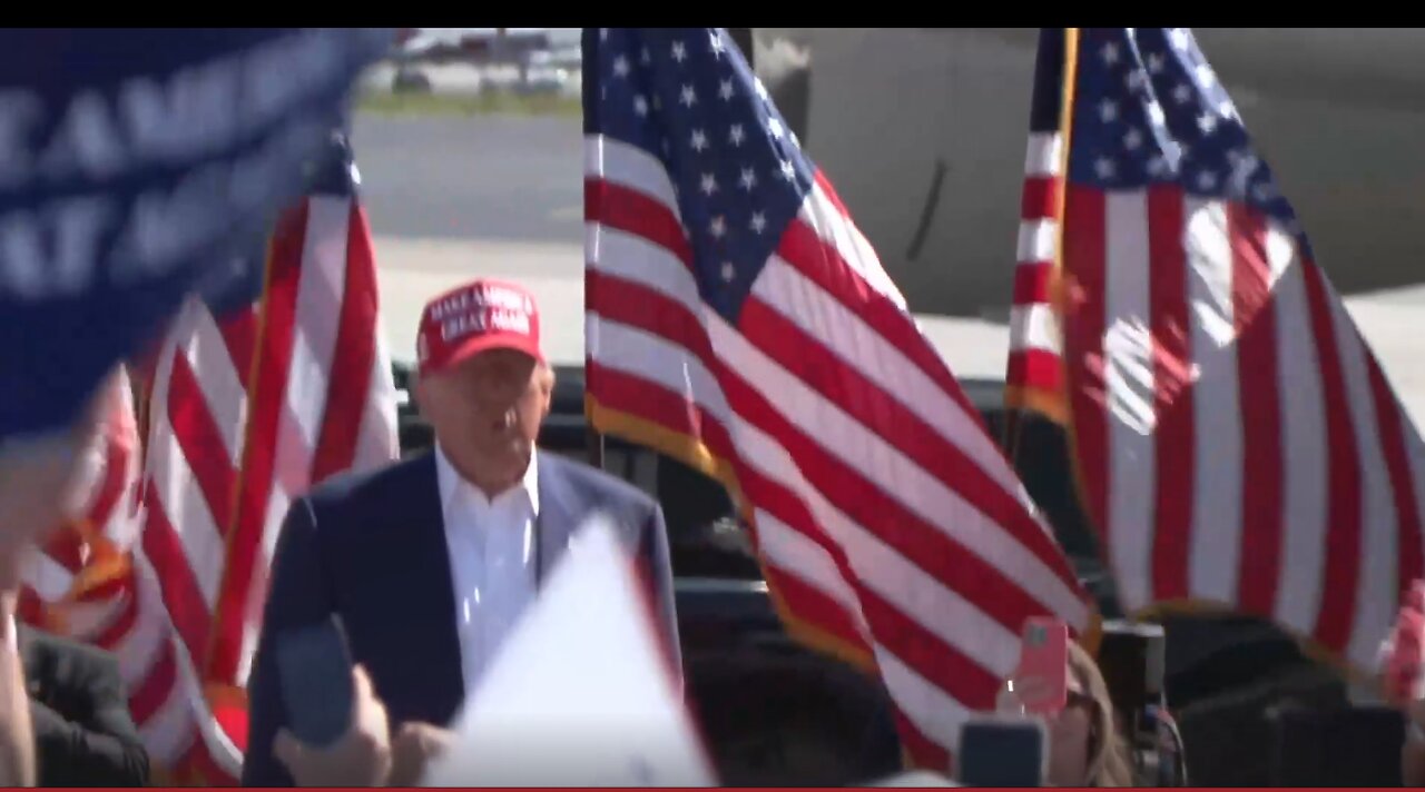 President Trump in Wilmington, NC