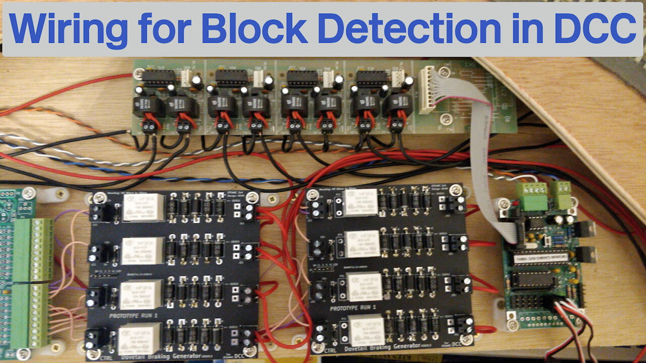 Model Railway Wiring for Block Detection in DCC - part 2