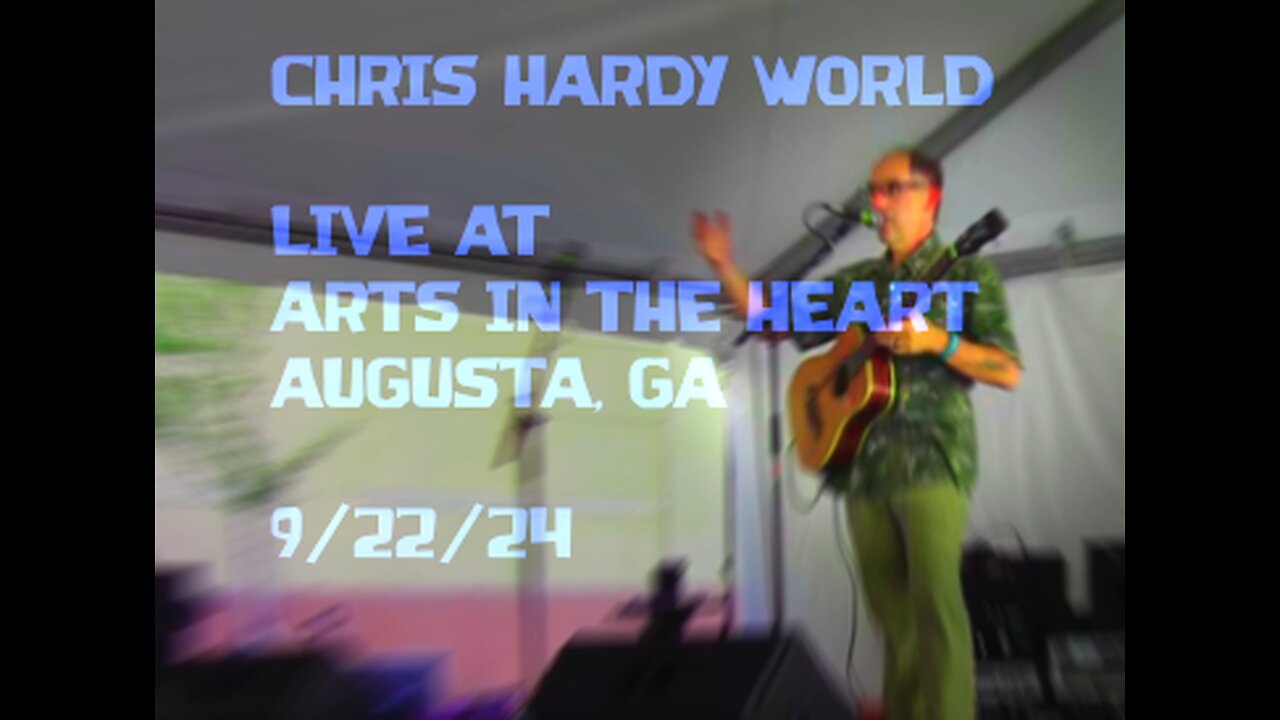 Cows (Original song) - Chris Hardy World Live at Arts in the Heart festival