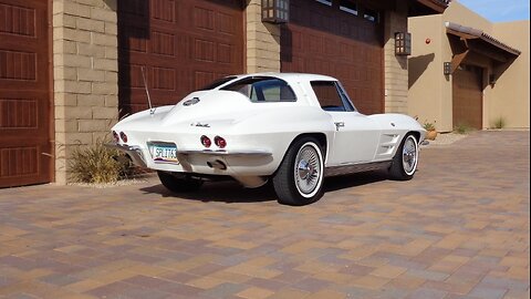 1963 Chevrolet Corvette Stingray Split Window 340 HP 4 Speed & Ride My Car Story with Lou Costabile