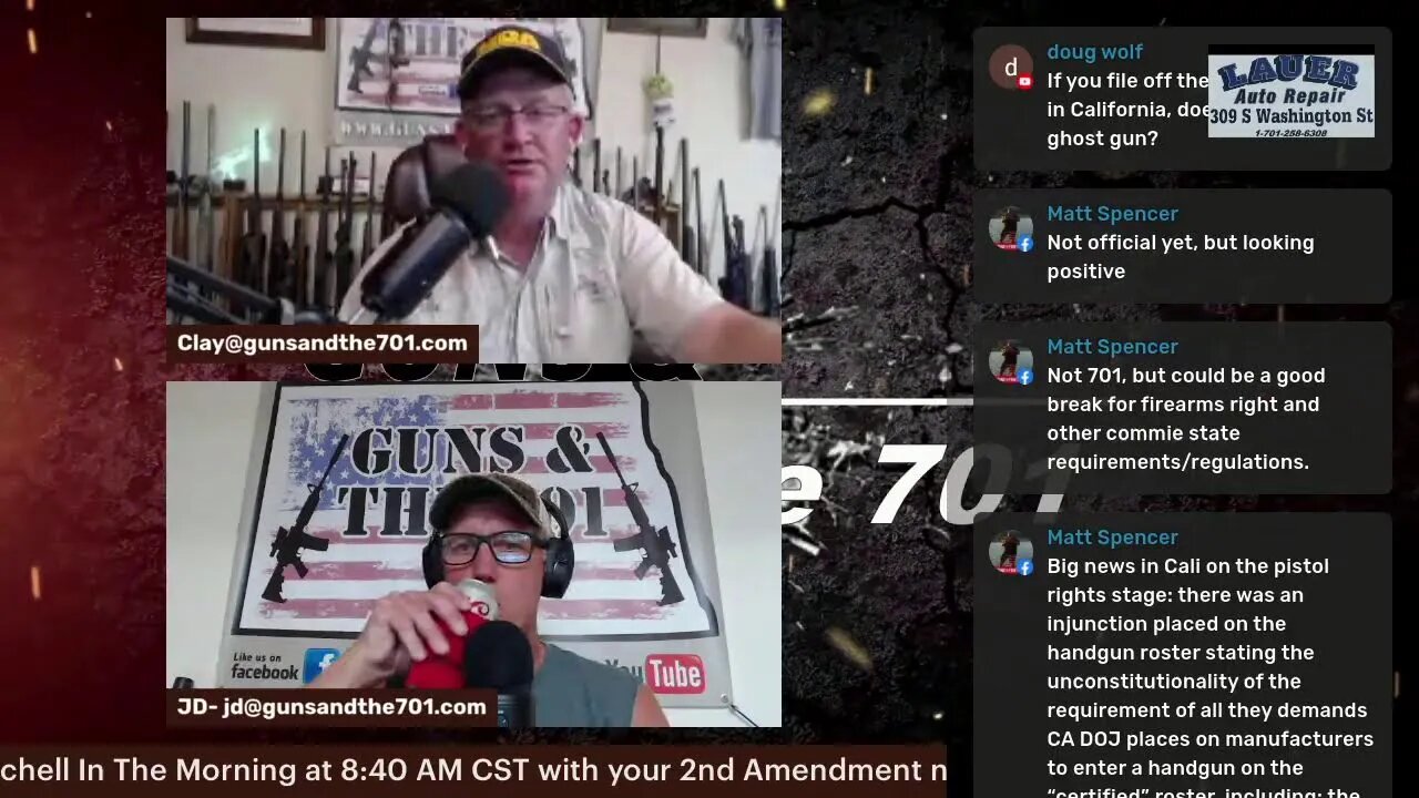 LIVE NOW!!!! - May 31st, 2023 - GUNS & The 701 - WWW.GUNSANDTHE701.COM