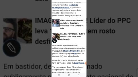 Joe Biden liga para Lula; veja o que eles conversaram葡萄牙语