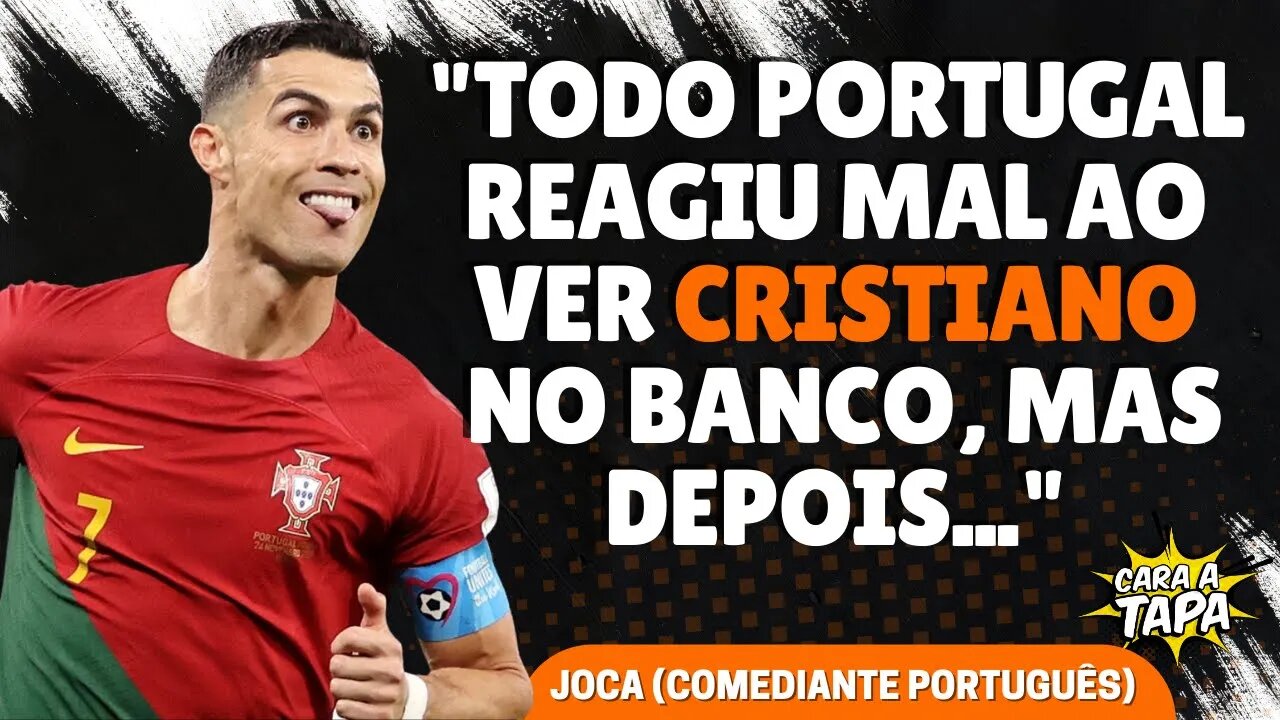 QUAL FOI A REAÇÃO DOS PORTUGUESES AO VEREM CR7 NO BANCO?