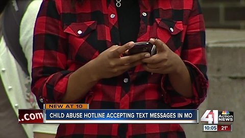 Kids can now text to report child abuse and seek help