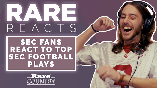 SEC Fans React to Top SEC Football Plays | Rare Reacts