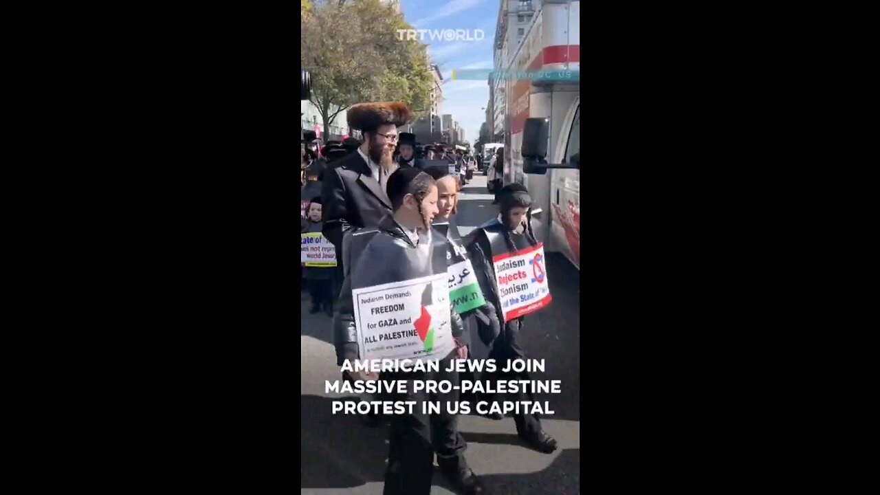 American Jews join rallies for Palestine