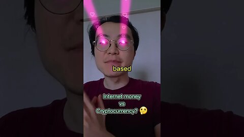 Internet money vs #Cryptocurrency ? 🤔 #bitcoin