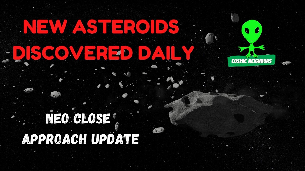 New Asteroids Being Discovered Daily