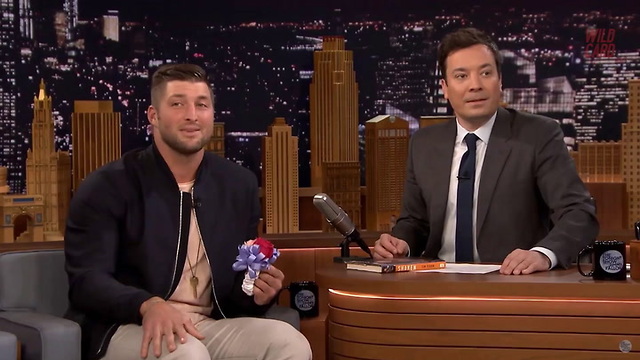 Tim Tebow Dances With Young Woman On 'The Tonight Show'