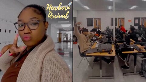 Scrappy's Daughter Emani Goes Live During Her High School Class! 🤓