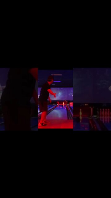 The look away spare… #bowling #trickshot
