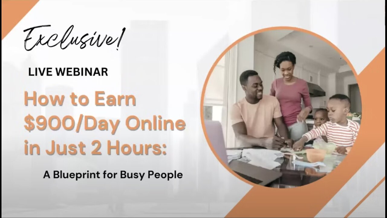 How to Earn $900/Day Online in Just 2 Hours