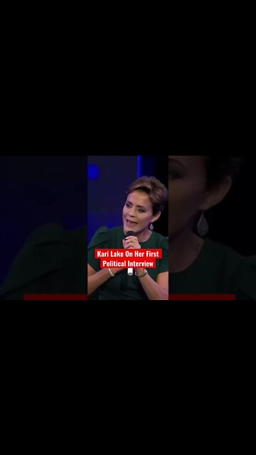 Kari Lake Talls About Her First Political Interview #shorts #KariLake #KatieHobbs @The Day After